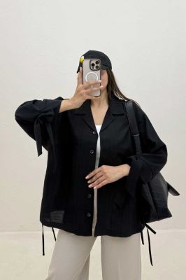 شومیز مانتویی جگوار پاپیون