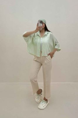 شومیز کیمونو شیشه ای