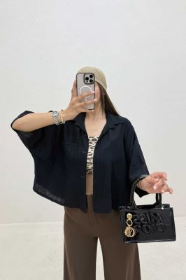 شومیز کیمونو NR زارا تک جیب
