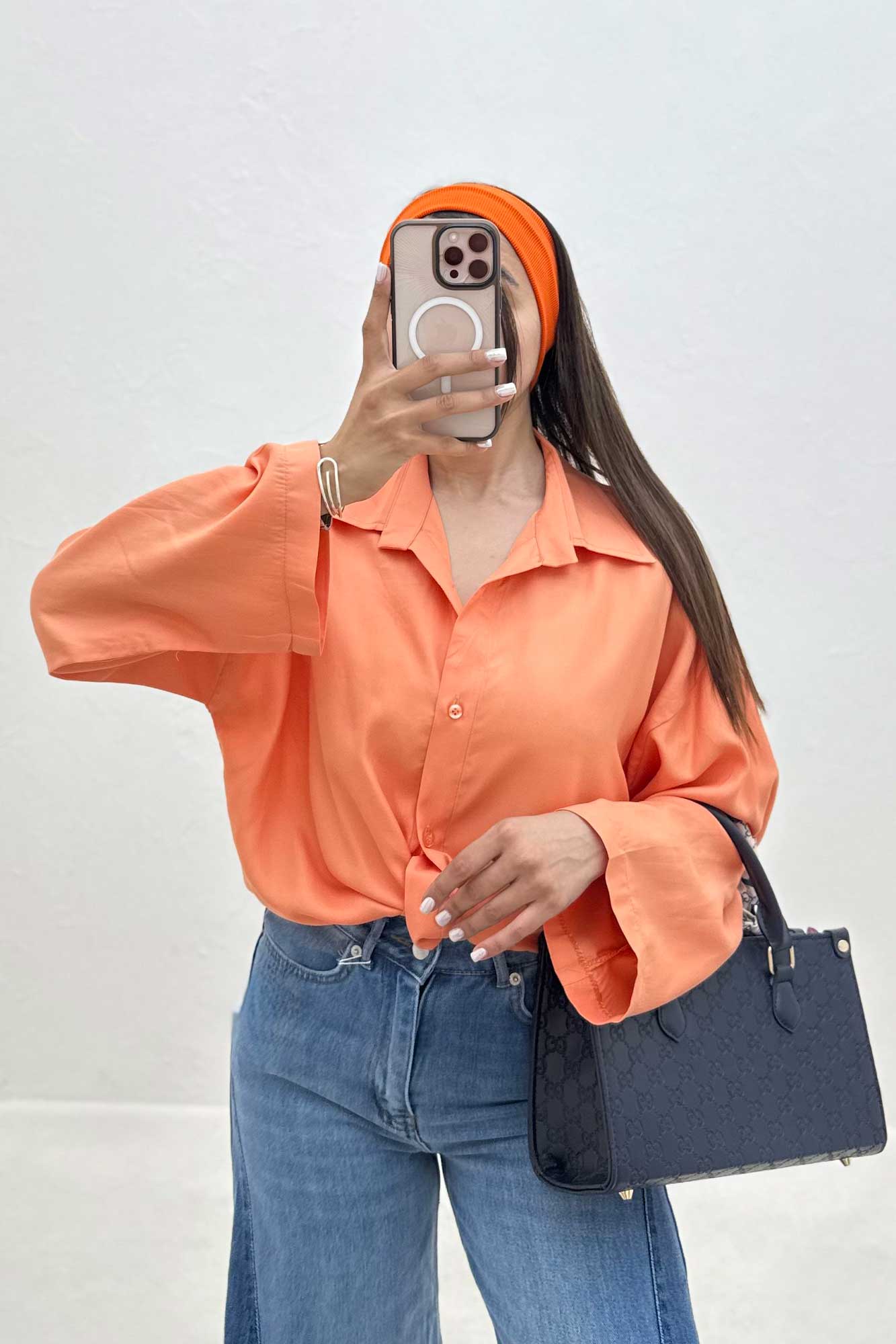 شومیز گره ای پری سیلک