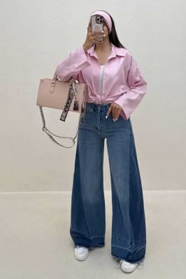 شومیز گره ای پری سیلک