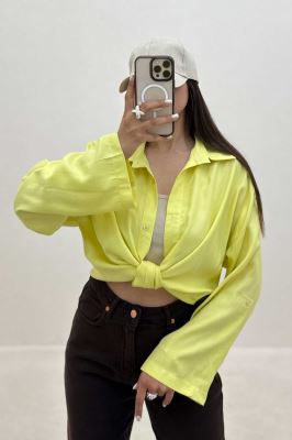 شومیز گره ای پری سیلک