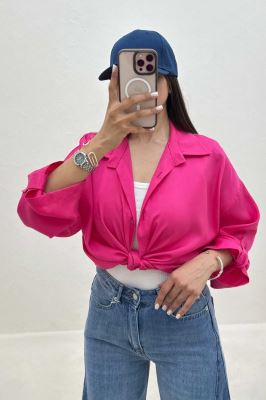 شومیز گره ای پری سیلک