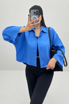شومیز کراپ پری سیلک