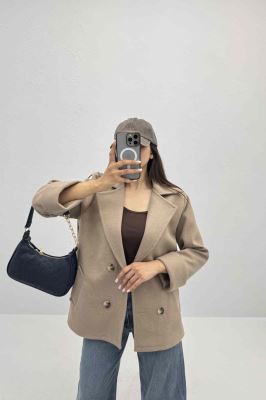 پالتو آستردار چهار دکمه فوتر LOOK