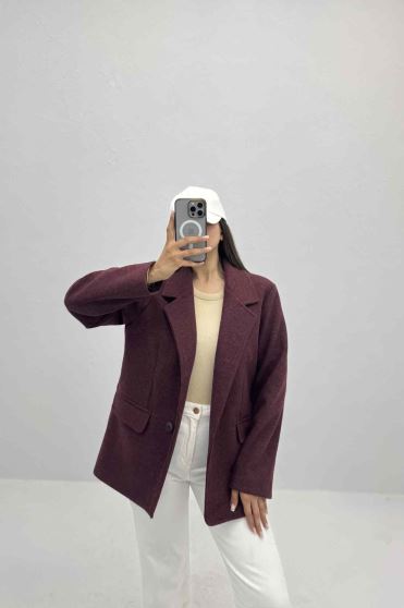 کت فوتر آستردار تک دکمه کد 6292