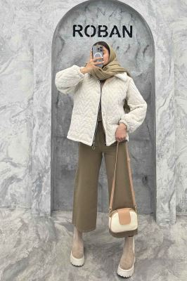 کاپشن سیلکونی یقه تدی