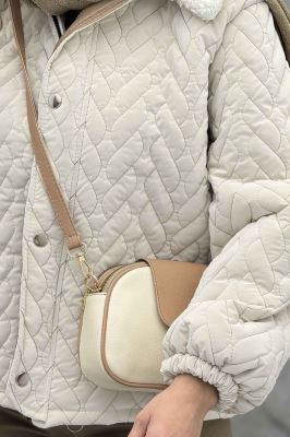 کاپشن سیلکونی یقه تدی