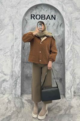 کاپشن سیلکونی یقه تدی