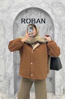 کاپشن سیلکونی یقه تدی