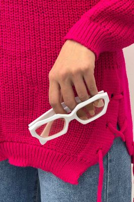 بلوز یقه گرد بغل بند