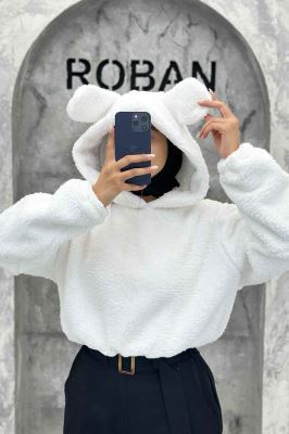 هودی تدی کراپ کلاهدار خرسی